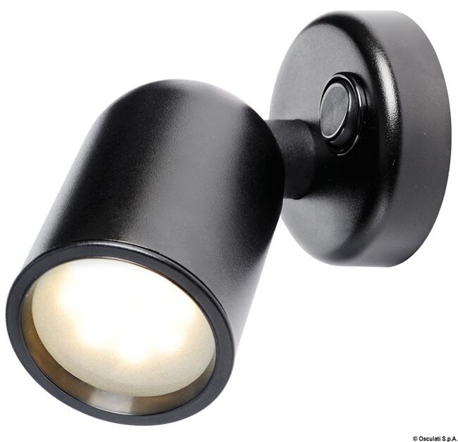 Faretto Abs Nero Led