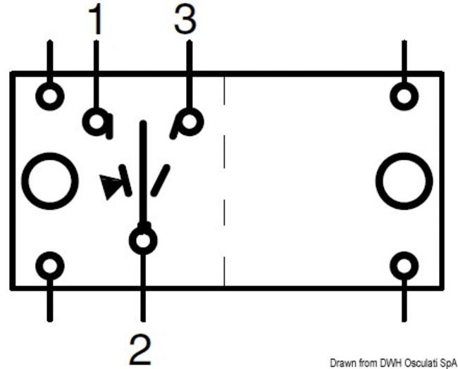 Interruttore On-off-(on) Singolo Polo 2 Lam 12 V