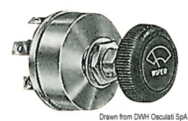 Interruttore Tergicristallo 12 V 2 Velocità
