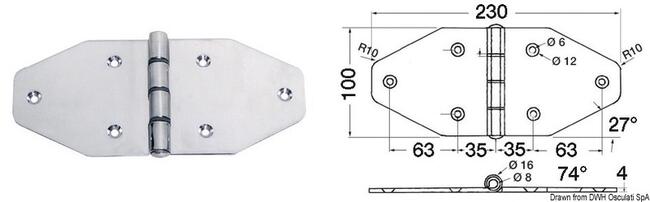 Maxi Cerniera 230x100 Mm