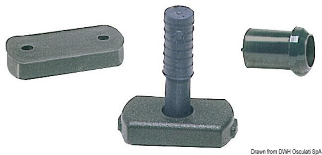 Base Per Tubi 25/32 Mm