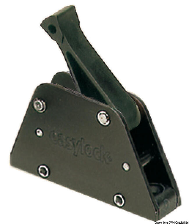 Easylock Anodizzato Nero Singolo