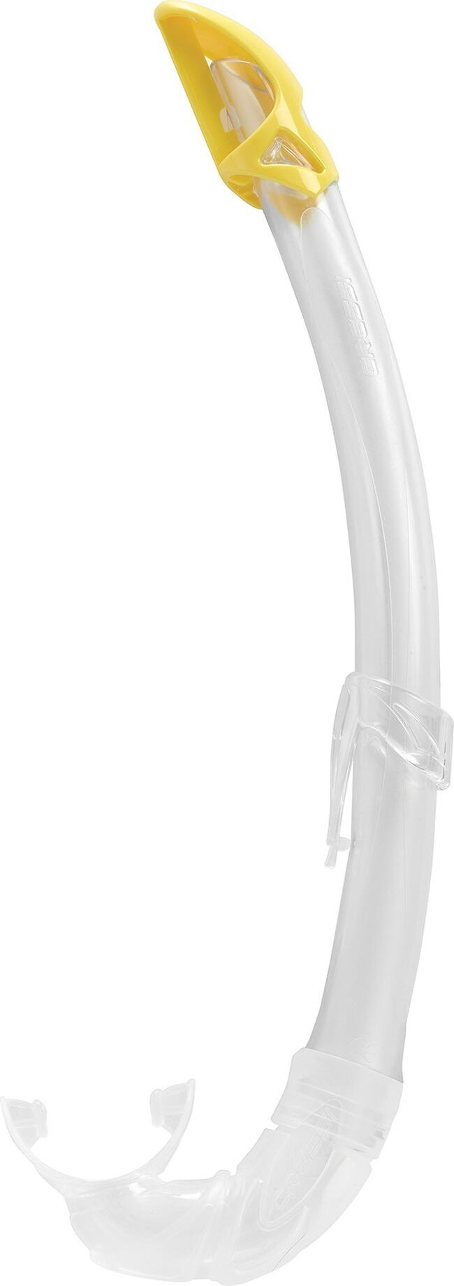 Aeratore Mexico Snorkel Sil. Clear/tube Yellow Cressi