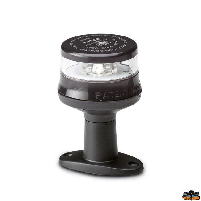 Fanale Di Fonda Al Led Gemini 360 Nero Altezza 90 Mm