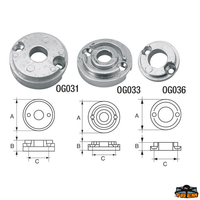 Anodo Per Assi Ed Eliche Vetus Articolo Polipodio Og033