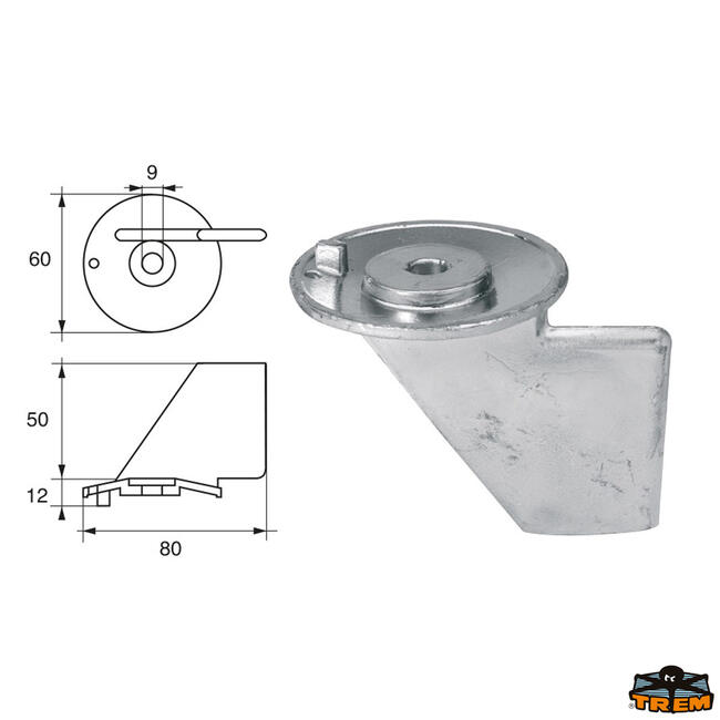 Anodo Per Motori Suzuki Articolo Polipodio Su006