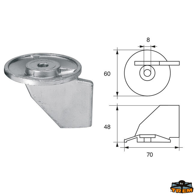 Anodo Per Motori Suzuki Articolo Polipodio Su002