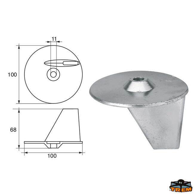 Anodo Per Motori Suzuki Articolo Polipodio Su007