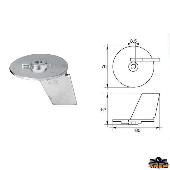 Anodo Per Motori Suzuki Articolo Polipodio Su001