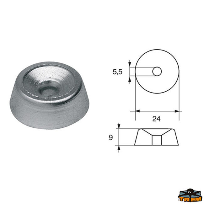 Anodo Per Motori Honda Articolo Polipodio Hn002