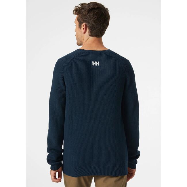 Maglia A Costine Uomo Helly Hansen Navy