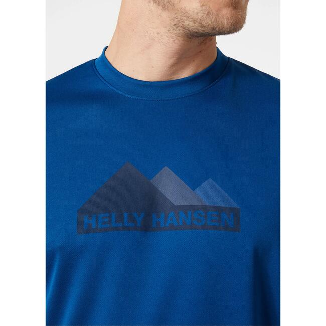 T-shirt Con Stampa Hh Uomo Helly Hansen